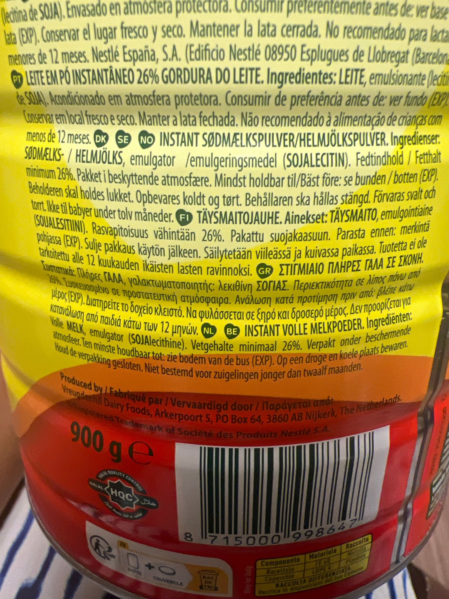 Nido Milk powder