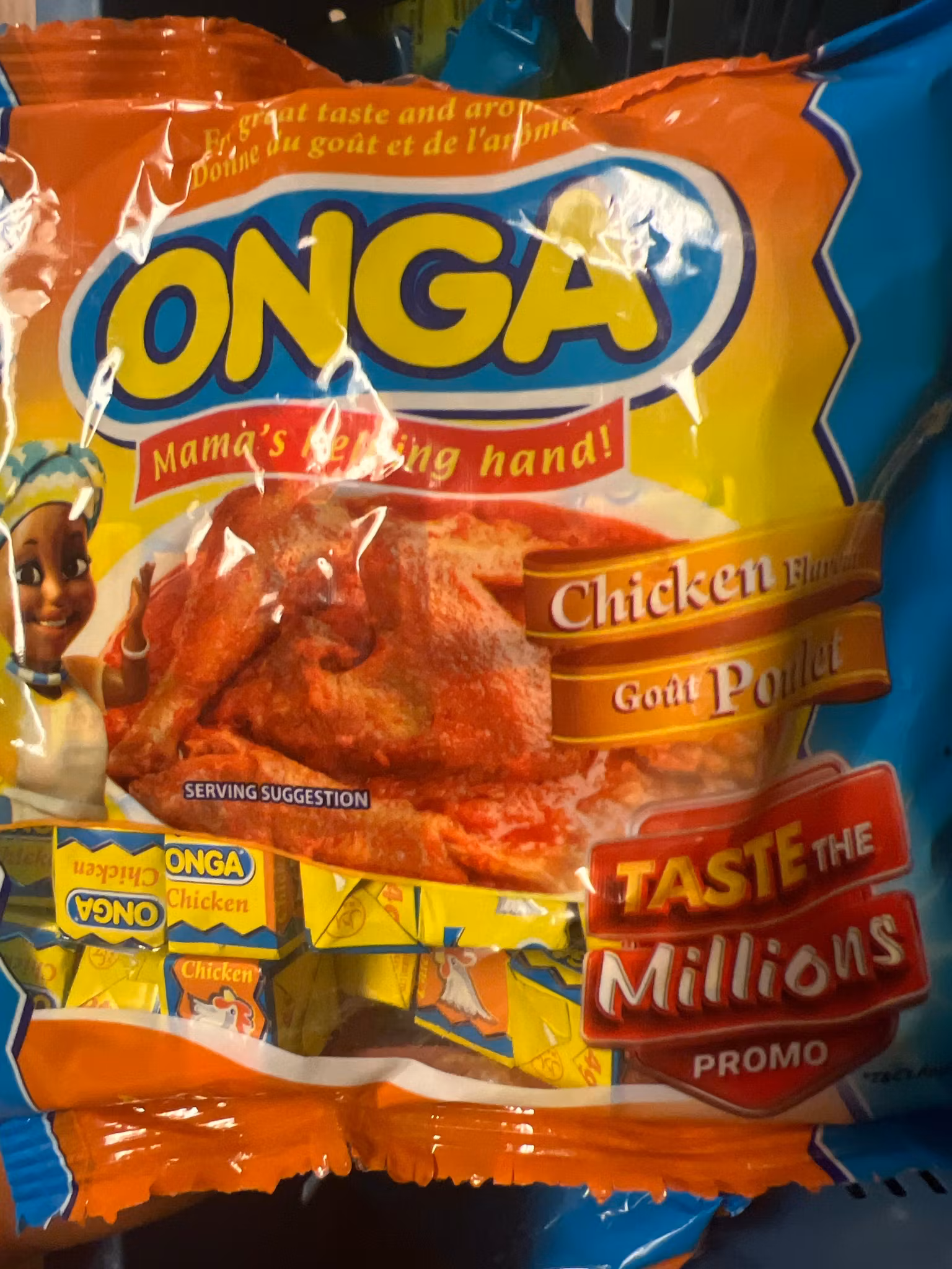 Onga cubes chicken flavour