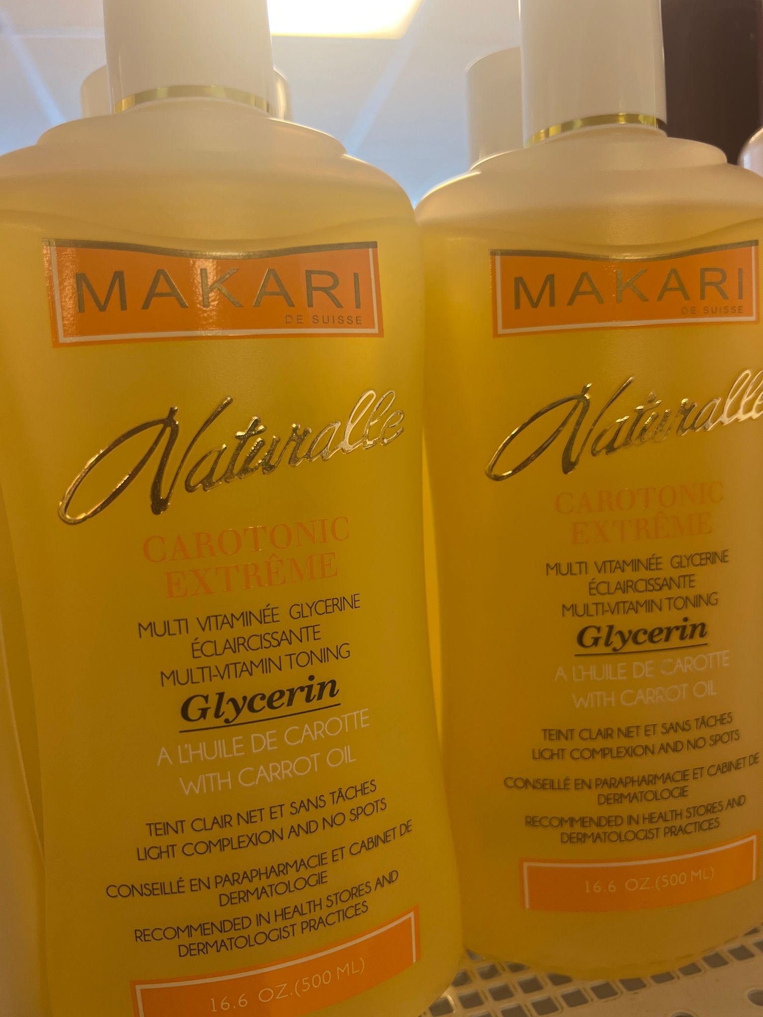 Makari Glycerine with carrot oil