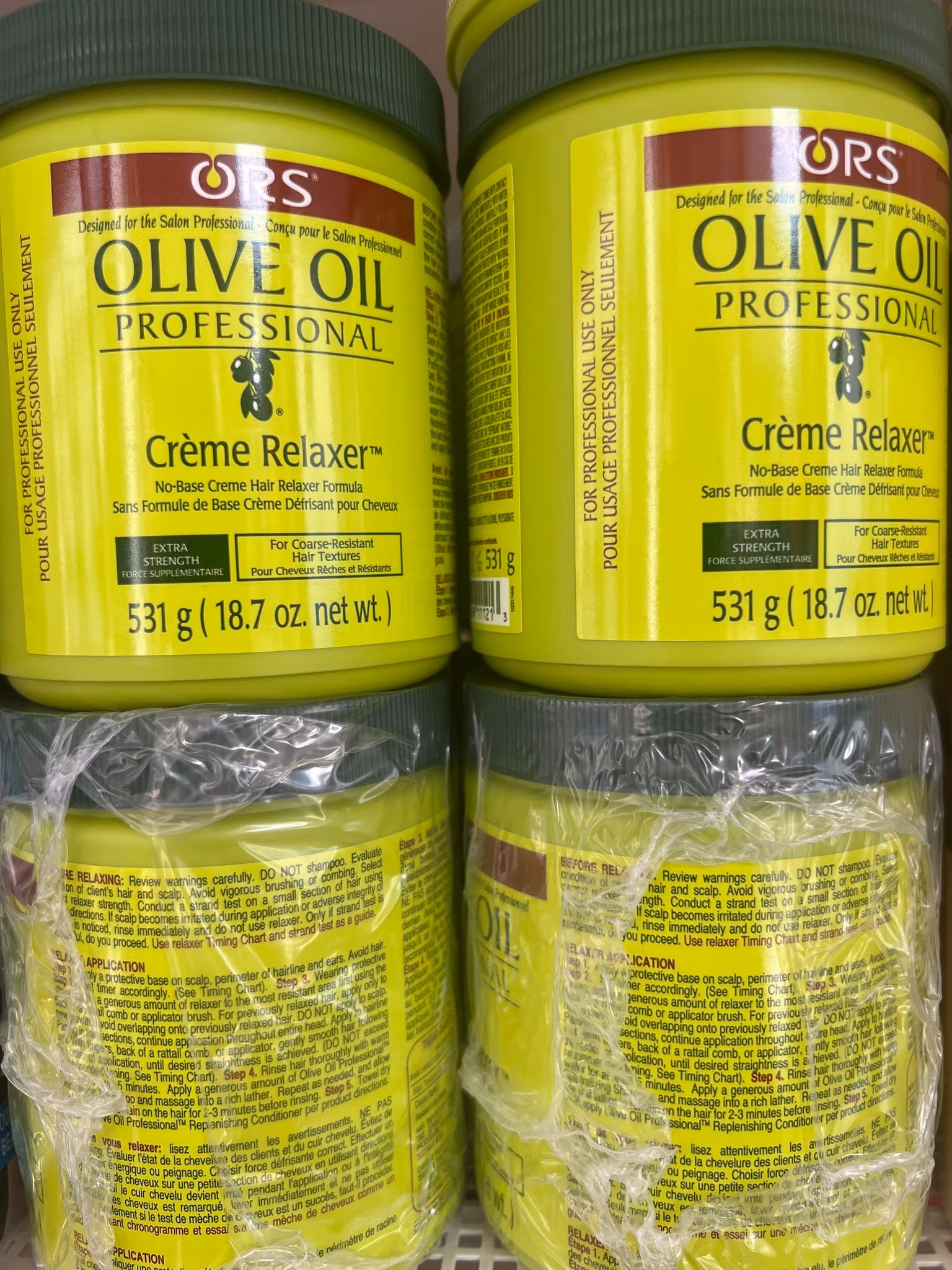Olive oil professional  extra strength relaxer