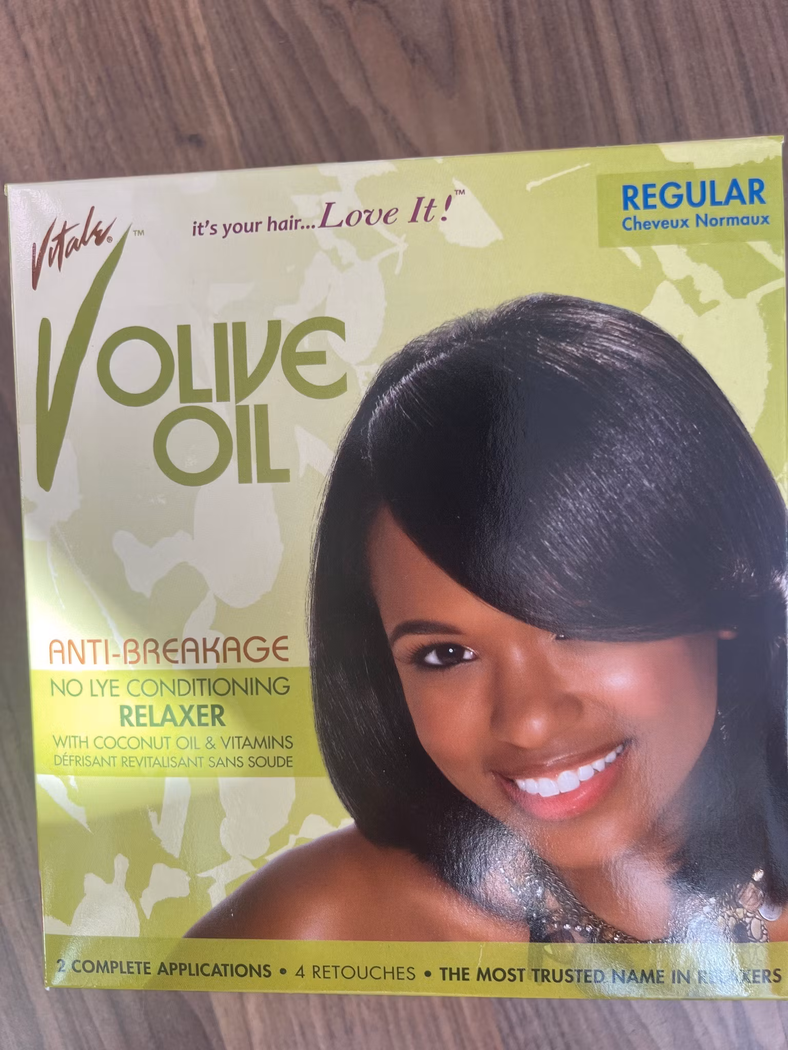 Vitar olive oil relaxer 2 Aplicaton