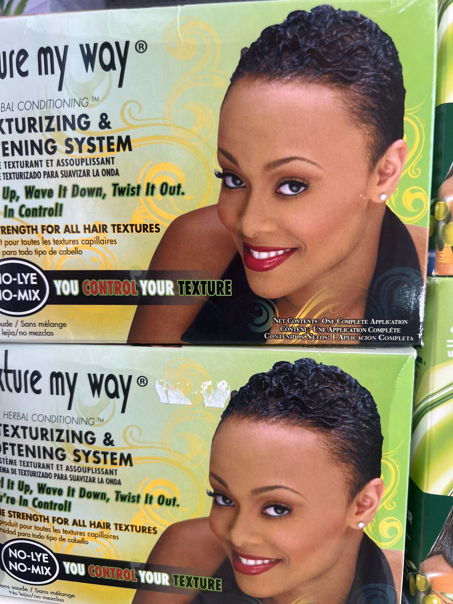 Texture my way texturing relaxer
