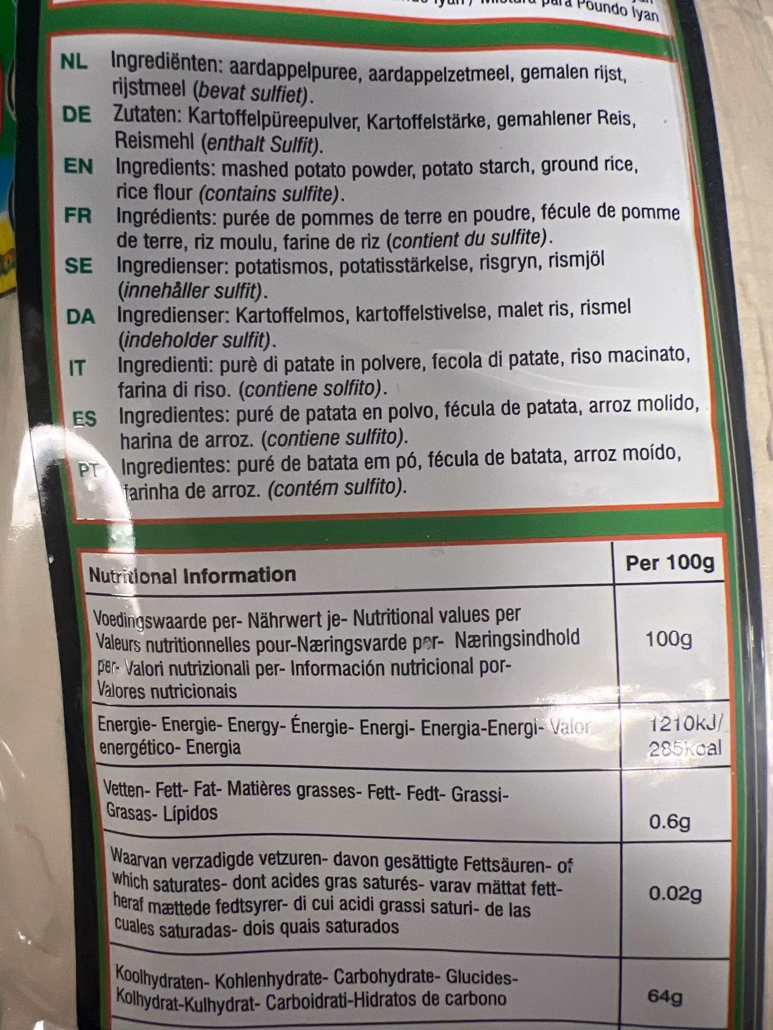 Blue bay poundo yam 2kg