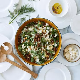 Bitz Salladsskål 30 cm Amber