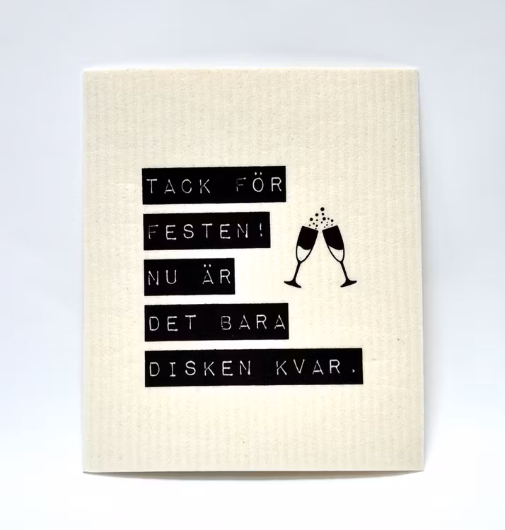 Disktrasa Tack för festen..
