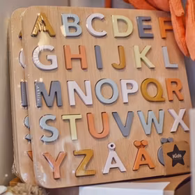 Pussel bokstäver