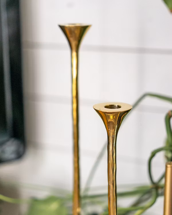 Ljusstakar guld