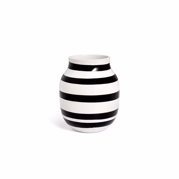 Omaggio Vas Svart 20cm