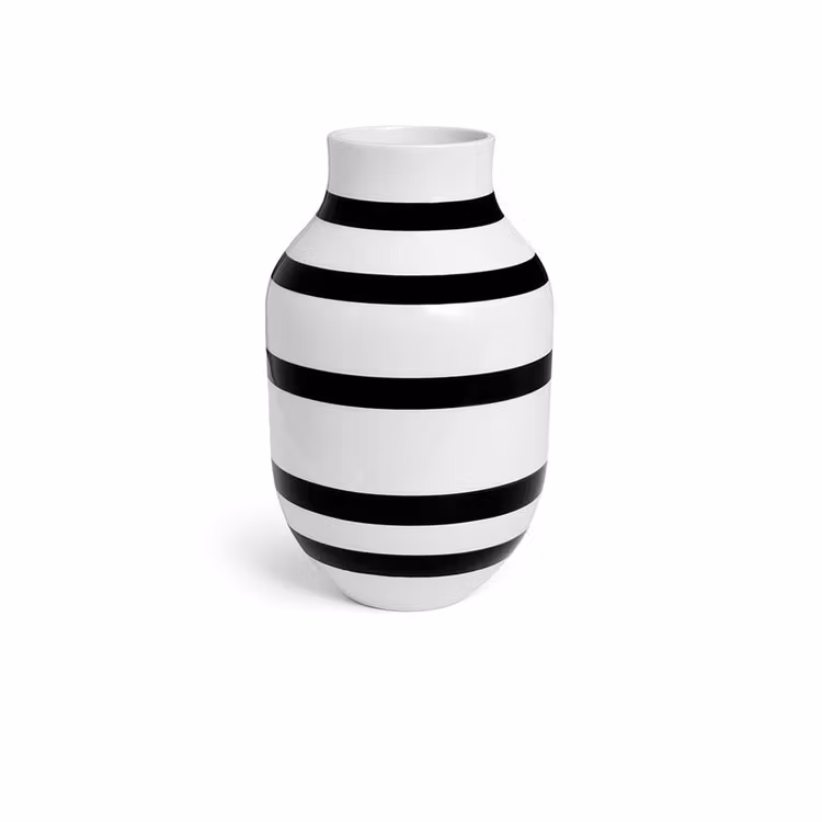 Omaggio Vas Svart 30,5cm