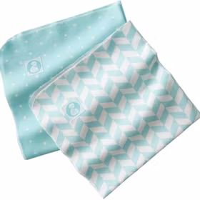 Flanellsnuttar mint 2-pack