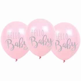 Hello Baby Ballonger rosa