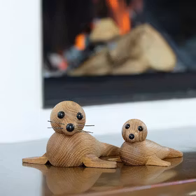Babysäl Dekoration 13 cm Ek