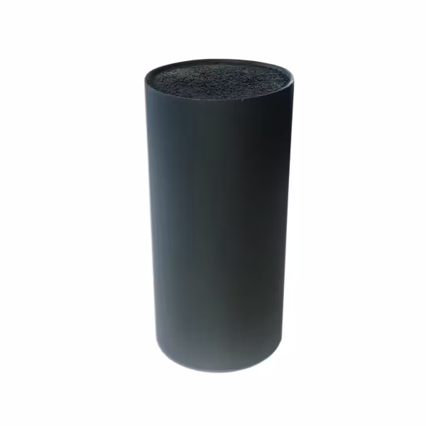 Knivblock svart 22cm x 11cm