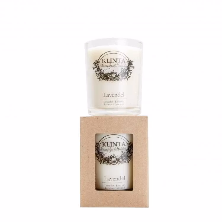 Klinta Lilla massageljus / doftljus lavendel