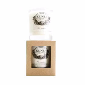 Klinta Stora massageljus / doftljus Vit Jasmin