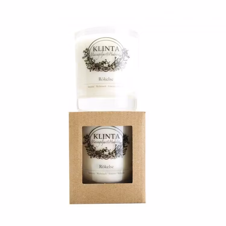 Klinta Stora massageljus / doftljus Rökelse
