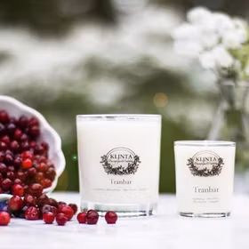 Klinta Stora massageljus / doftljus Tranbär