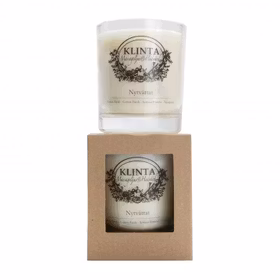 Klinta Stora massageljus / doftljus Nytvättat