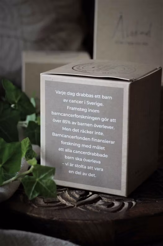 Majas Du är helt underbar 8x9 cm smoke inkl gåvobox