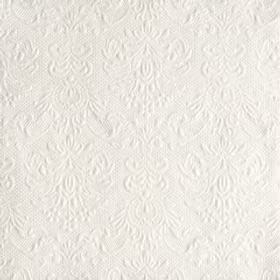Ambiente servett Elegance Pearl White