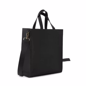 City Bag | Recycled Leather | Black