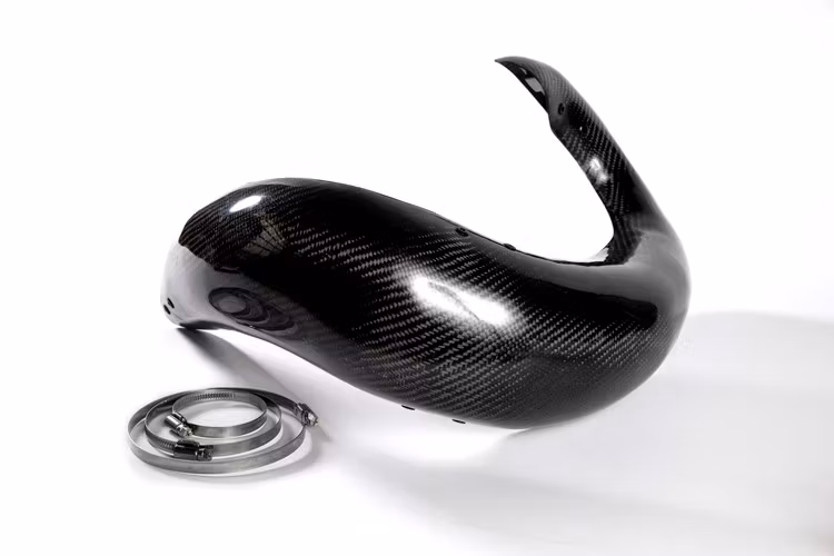 X-GRIP Carbon Pipe Guard - KTM, HQV 2020-2023