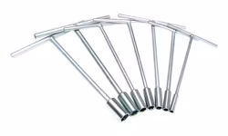 T-nyckel Set, 8,10,12,13,14,17,19mm