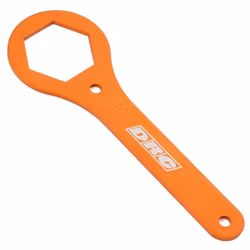 Gaffellocksnyckel - DRC Fork Cap Wrench PRO WP Cone Valve 35mm Orange