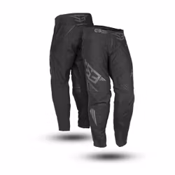 Vented Ride Pants S3 Black Nylon 500D, Colour: black