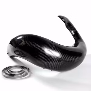 X-GRIP Carbon Pipe Guard - KTM, HQV, GASGAS