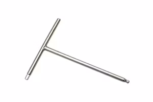 T-nyckel, sexkant med kulände, dubbel drivning - 6mm