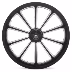 Frästa 10 ekrars framfälg till Harley Davidson