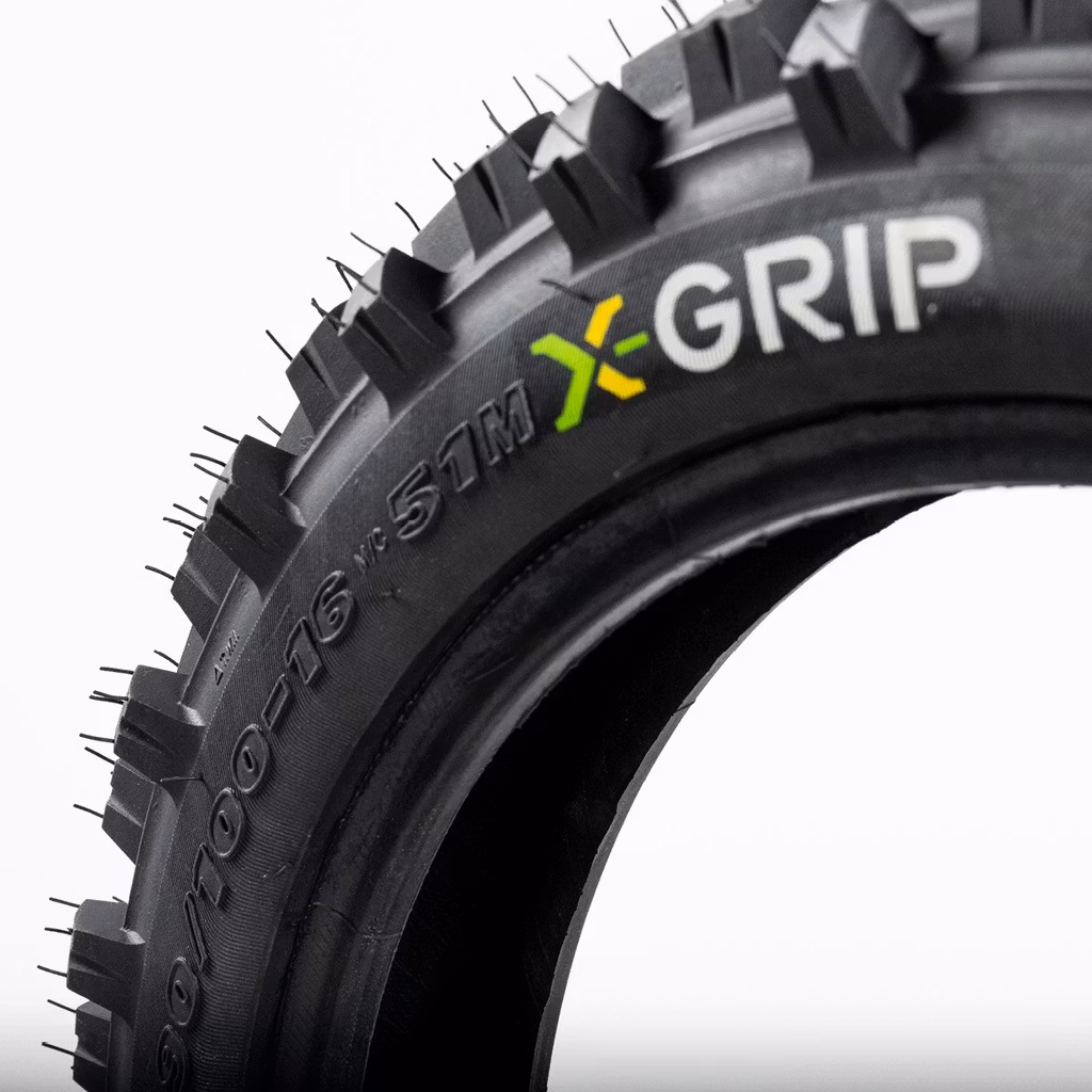X-GRIP Tyre TOUGH GEAR-R - 90/100-16 M/C 41M TT M+S NHS
