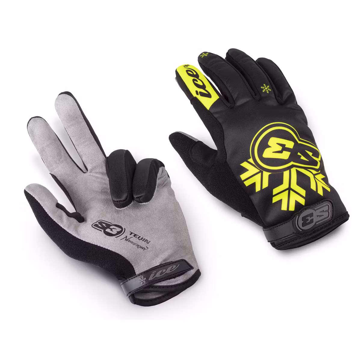 Handskar S3 Vinter - GUL/SVARTA