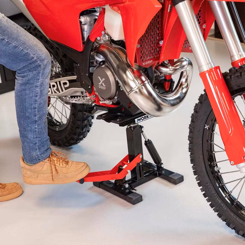 AWORKX Motorcykellyftstöd - Dämpat