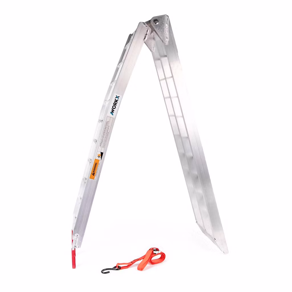 AWORKX Foldable Aluminum Ramp - Hopfällbar aluminiumramp