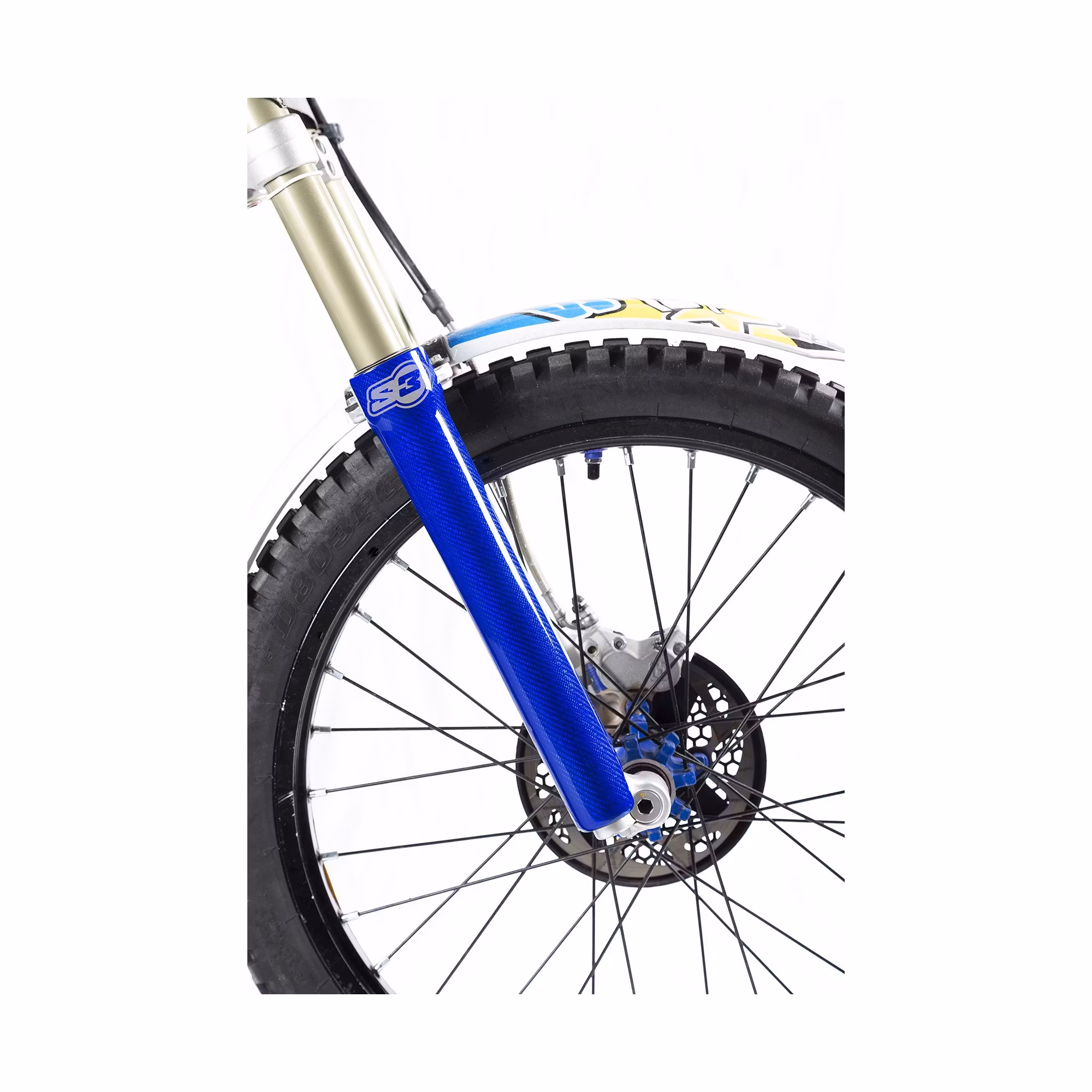 Gaffelskydd i kolfiber Tech/Showa