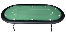 Turnering grön pokerbord
