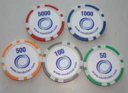 50000 st. logo pokermarker 11,5 g