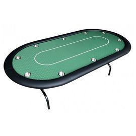 Turnering grön pokerbord