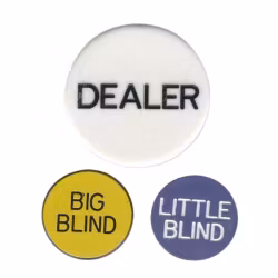 Poker button set