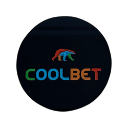 100 st. transparent dealer button