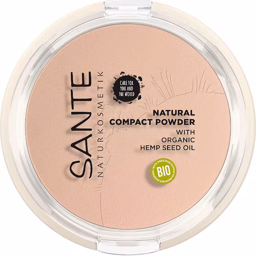 Naturligt Compact Powder 01 Cool Ivory