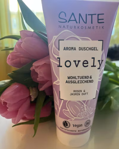 LOVELY Aroma Shower Gel ros och jasmin, 200 ml NY