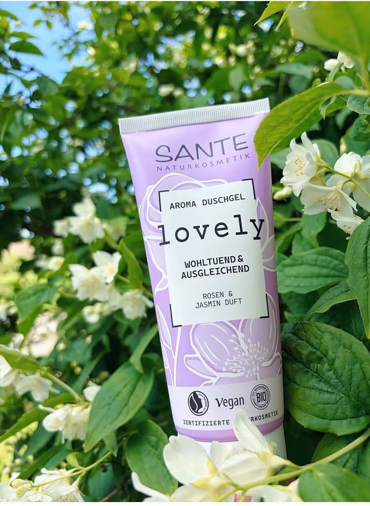 LOVELY Aroma Shower Gel ros och jasmin, 200 ml NY