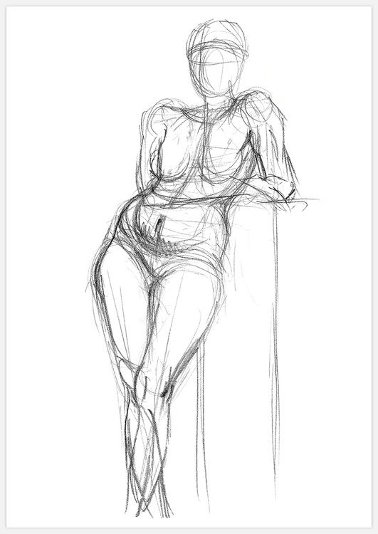 Comfortable Posture Art Print