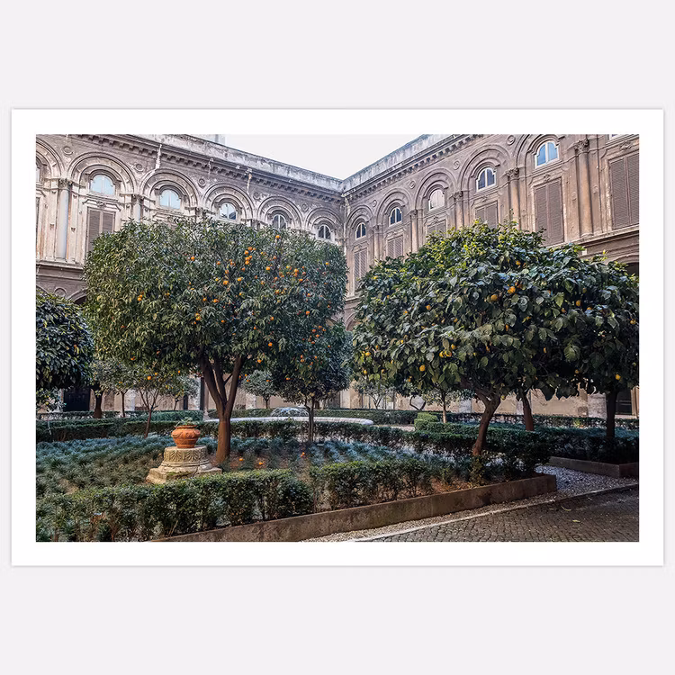 Rome Garden Art Print