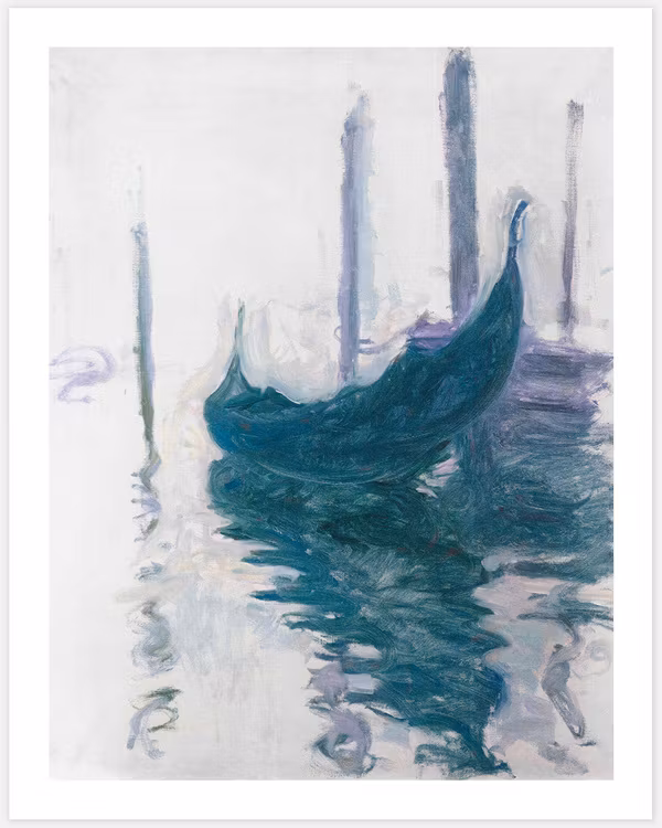 Gondola in Venice Art Print