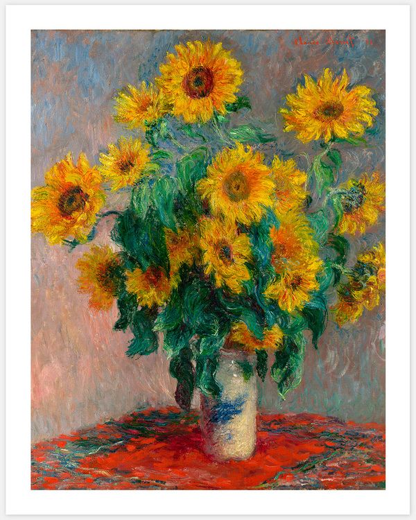 Bouquet of Sunflowers Art Print