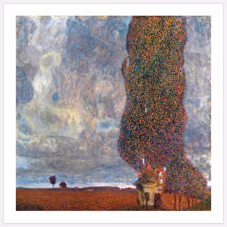Die Große Pappel Art Print